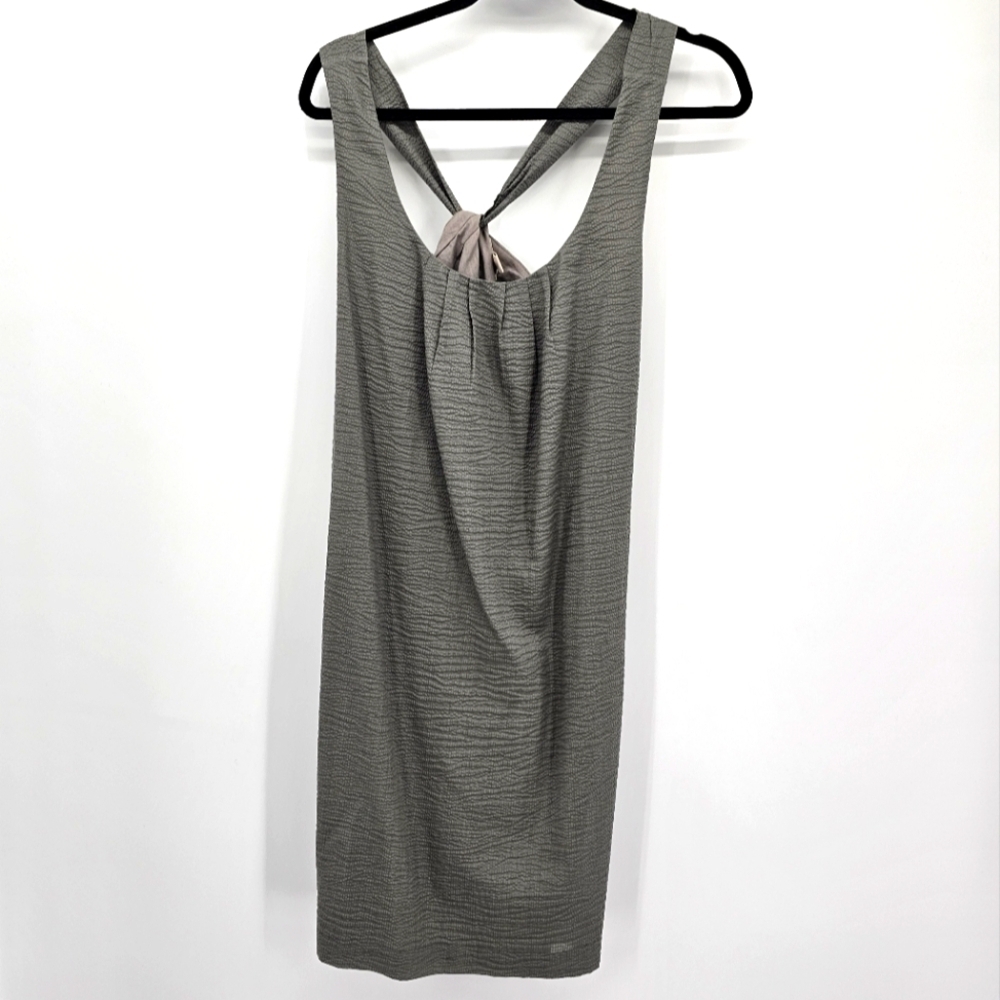 J. Crew twist back breathable Shirt dress women's size 12 nwot